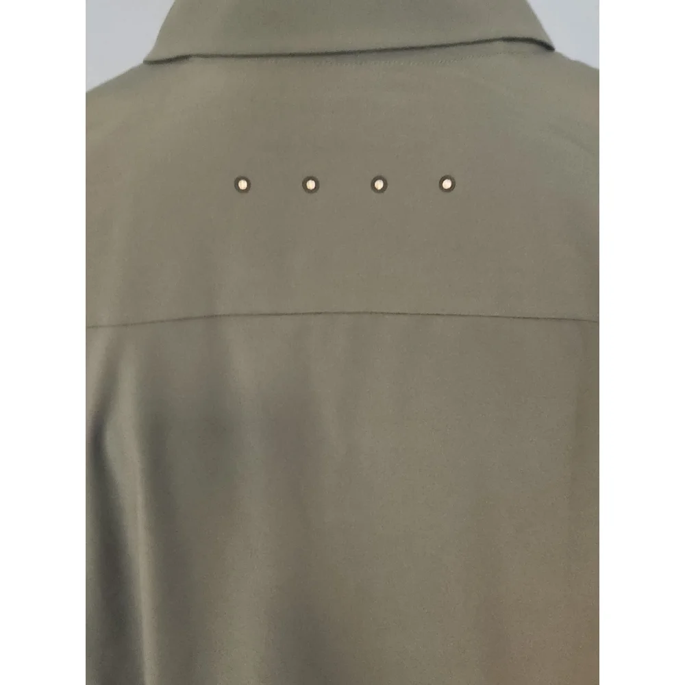 The North Face performance lightweight quarter button-down polo shirt